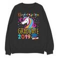 Kids Unicorn Kindergarten Graduation Graduate Shirt Unisex Sweatshirt