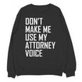 Lawyer Law School Graduation Attorney Men Women Unisex Sweatshirt