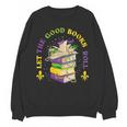 Let The Good Books Roll Mardi Gras Reading Unisex Sweatshirt
