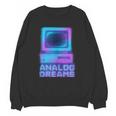 Lofi Reverie Analog Dreams Pixel 90s Desktop VHS Nostalgia Unisex Sweatshirt
