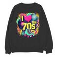 I Love The 70s Retro Cassette Roller Vinyl Nostalgia Vibes Unisex Sweatshirt I Love The 70s Retro Cassette Roller Vinyl Nostalgia Vibes Unisex Sweatshirt