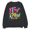 I Love The 70s Vintage Cassette Roller Vinyl Nostalgia 70s Unisex Sweatshirt