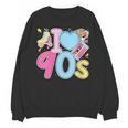 I Love 90's Retro Style Nostalgia Vibe 1990's Party Unisex Sweatshirt