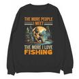 I Love Fishing Bigfoot Fisherman Introvert Sarcastic Unisex Sweatshirt I Love Fishing Bigfoot Fisherman Introvert Sarcastic Unisex Sweatshirt