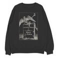 In Loving Memory Of When I Cared Skeleton Angel Tombstone Unisex Sweatshirt