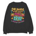 Made In 1990 Limited Edition 90s Nostalgia 34th Birthday Unisex Sweatshirt Made In 1990 Limited Edition 90s Nostalgia 34th Birthday Unisex Sweatshirt