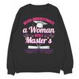 Master University Degree Master Graduation Party Girl Unisex Sweatshirt