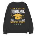 Master's Degree 2021 Master Graduation Graduate Unisex Sweatshirt