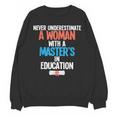 Masters In Education Degree Graduation Women MeD Unisex Sweatshirt