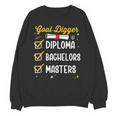 Masters Graduation Goal Digger Mastered It Unisex Sweatshirt