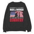 In Memory Of The Brave Man & Woman Memorial Day Unisex Sweatshirt