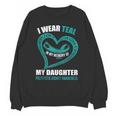In My Memory Of My Daughter POLYCYSTIC KIDNEY AWARENESS Unisex Sweatshirt