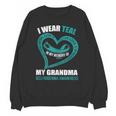 In My Memory Of My Grandma SCLERODERMA AWARENESS Unisex Sweatshirt