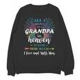 Memory For Grandpa In Heaven Angel Father Family Memorial Unisex Sweatshirt Memory For Grandpa In Heaven Angel Father Family Memorial Unisex Sweatshirt
