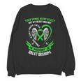In Memory Of Great Grandpa Non Hodgkins Lymphoma Awareness Unisex Sweatshirt