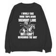 Memory Lane Trips Can't Remember Way Forgetful Grandma Horse Unisex Sweatshirt