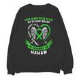 In Memory Of Mamaw Non Hodgkins Lymphoma Awareness Cancer Unisex Sweatshirt