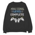 Middle School Level Complete Gaming Class Of 2022 Graduation Unisex Sweatshirt