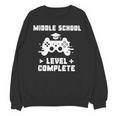 Middle School Level Complete Video Gamer Graduation Unisex Sweatshirt