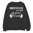 Midwife Est 2018 At Your Cervix Graduation Unisex Sweatshirt