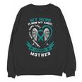 Mom In Memory Of My Mother Ovarian Cancer Shirts Tshirt Tees Unisex Sweatshirt Mom In Memory Of My Mother Ovarian Cancer Shirts Tshirt Tees Unisex Sweatshirt