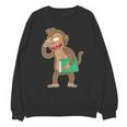 Monkey With a Book Unisex Sweatshirt