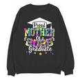 Mother Of a 2025 Graduate Tie Dye Class Senior Graduation 25 Unisex Sweatshirt