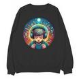 Music Enthusiast Under Starry Skies World Introvert Boy Unisex Sweatshirt