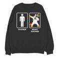 Music Teacher Dabbing Unicorn Graduation Shirt Unisex Sweatshirt