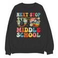Next Stop Middle School Elementary School Graduation 2025 Unisex Sweatshirt