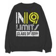 No Limits Class Of 2019 Graduation Vintage Unisex Sweatshirt