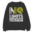 No Limits Cool Class Of 2019 Graduation Unisex Sweatshirt