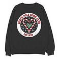North Pole Book Club Shirt Candy Cane Christmas Unisex Sweatshirt