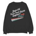 Nostalgia 80s Duck Goose Distressed Unisex Sweatshirt