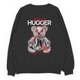 Not A Hugger Teddy Bear Antisocial Introvert Unisex Sweatshirt Not A Hugger Teddy Bear Antisocial Introvert Unisex Sweatshirt