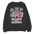 Nothing Beats Reading Rock Paper Scissors Book Lover Unisex Sweatshirt Nothing Beats Reading Rock Paper Scissors Book Lover Unisex Sweatshirt