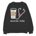 Nurse Life Graphic Nursing School Graduation Unisex Sweatshirt