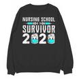 Nursing School Survivor Graduation Nurse RN 2020 Friend Unisex Sweatshirt