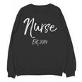Nursing Student Graduation For Women Nurse Est 2019 Unisex Sweatshirt