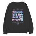 Omnisexual Emo Introvert Pride Trendy Mystic Teen Goth Style Unisex Sweatshirt Omnisexual Emo Introvert Pride Trendy Mystic Teen Goth Style Unisex Sweatshirt