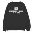 I Paused My K-Drama To Be Here Funny Introvert Korean Drama Unisex Sweatshirt