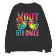 Peace Out 5th Grade Tie Dye Graduation Last Day Of School Unisex Sweatshirt