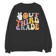 Peace Out Third 3rd Grade Graduation Graduate Class Of 2025 Unisex Sweatshirt