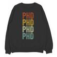 PHD Graduation Doctorate Unisex Sweatshirt