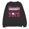 Pink Respiratory Therapist Class Of 2018 GraduationShirt Unisex Sweatshirt