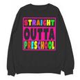 Pink STRAIGHT OUTTA Preschool PRE-K Graduation Unisex Sweatshirt
