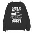 Playful Slow Pace Please Be Patient I'm From The 1900s Unisex Sweatshirt