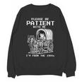 Please Be Patient With Me I'm From The 1900s Frog Unisex Sweatshirt