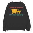 Please Be Patient I'm From The 1900s Millennial Humor Retro Unisex Sweatshirt