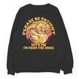 Please Be Patient I'm From The 1900s Vintage Toy Duck Unisex Sweatshirt Please Be Patient I'm From The 1900s Vintage Toy Duck Unisex Sweatshirt